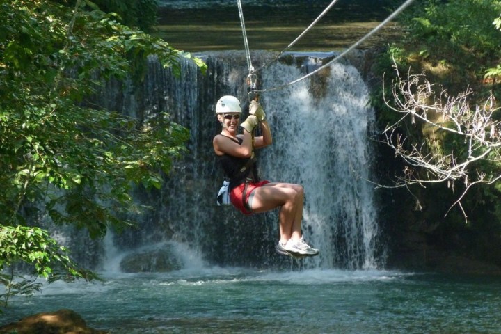 Zipline at YS Falls